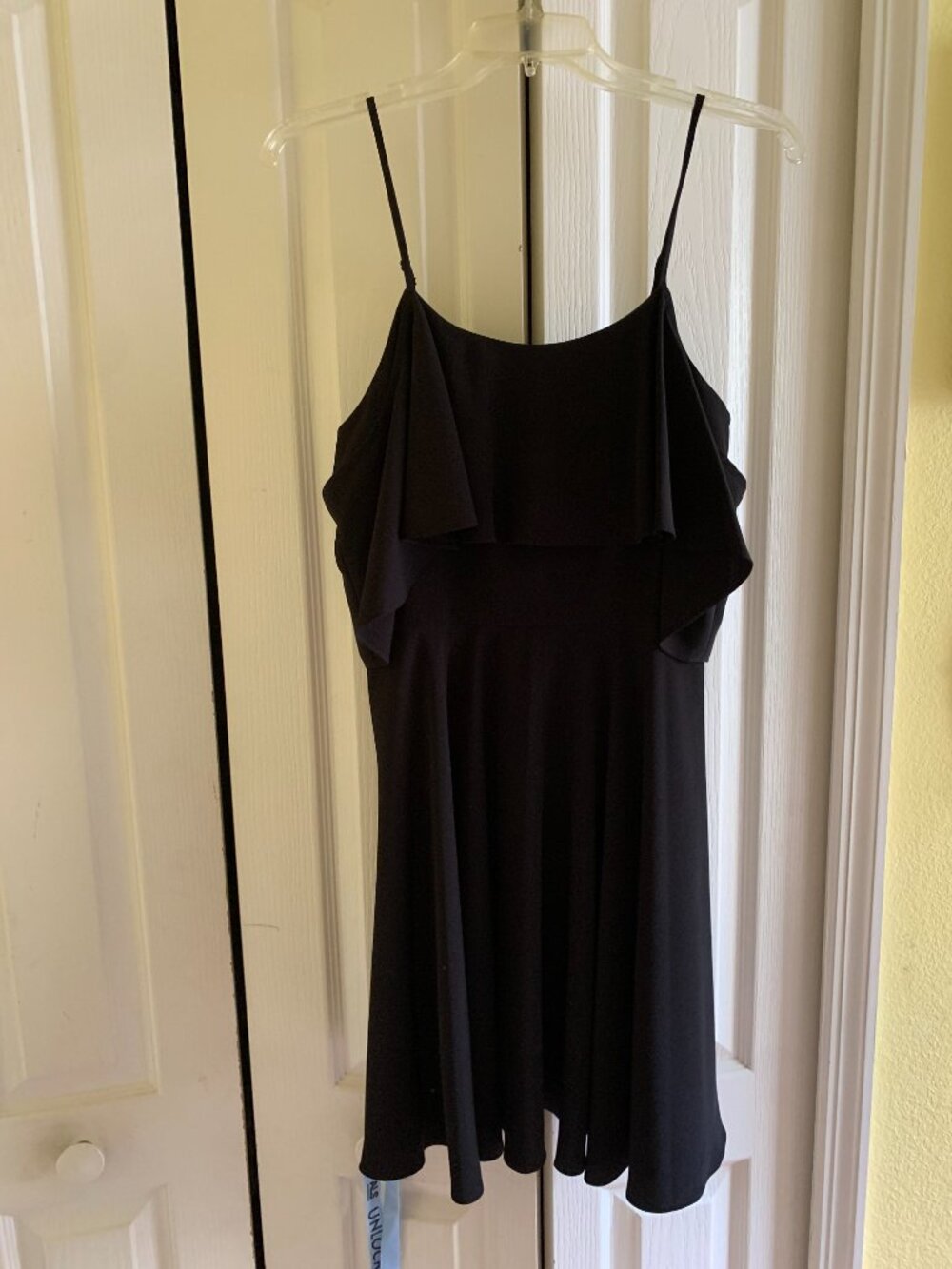 CeCe Black Ruffle Dress - Size 6
